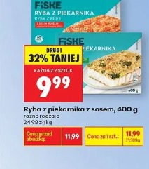 Ryba z piekarnika z sosem Fiske