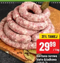 Kiełbasa surowa biała dziadkowa Prosiaczek