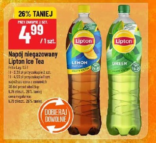 Napój niegazowany Lipton Ice Tea