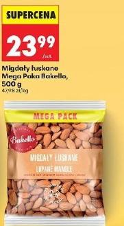 Migdały łuskane Mega Paka Bakello