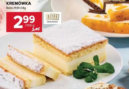 Ciasto Kremówka Bizon