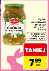 Ogórki konserwowe URBANEK