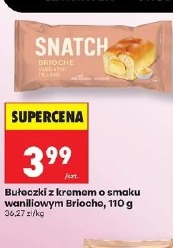 Bułeczki z kremem o smaku waniliowym Brioche