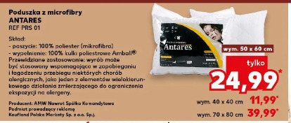 Antares Poduszka z mikrofibry