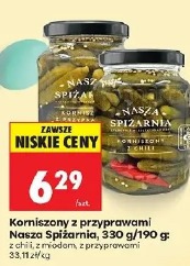 Korniszony z przyprawami Nasza Spiżarnia