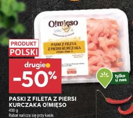 Paski z fileta z piersi kurczaka O!Mięso
