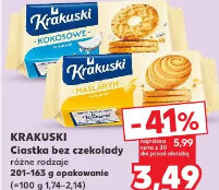 Krakuski Ciastka bez czekolady