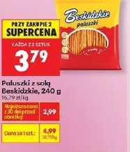 Paluszki z solą Beskidzkie