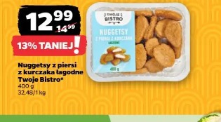 Nuggetsy z piersi z kurczaka łagodne Twoje Bistro