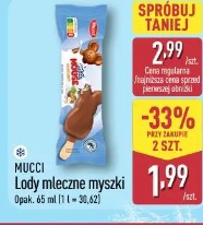Mucci Lody mleczne myszki