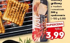 Oskroba Chleb tostowy grillowy z masłem i czosnkiem