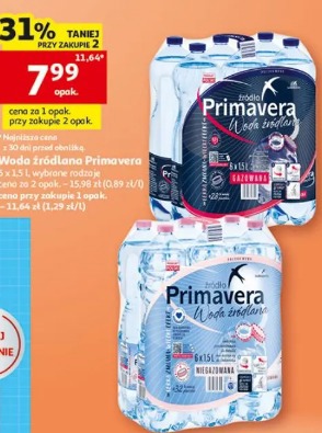 Woda źródlana Primavera