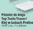 Pistolet do kleju Top Tools/Tracer/Klej w laskach Proline