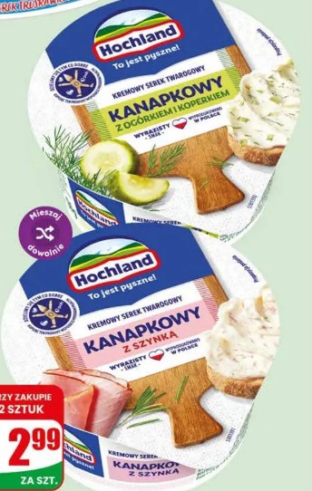 Serek kanapkowy Hochland