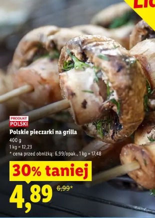 Polskie pieczarki na grilla