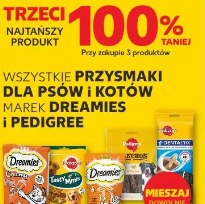 Wszystkie przysmaki dla psów i kotów marek Dreamies i Pedigree