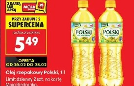 Olej rzepakowy Polski