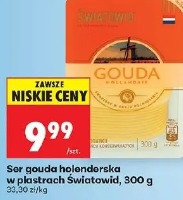Ser gouda holenderska w plastrach Światowid