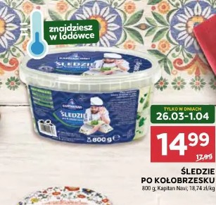 Śledzie po kołobrzesku Kapitan Navi