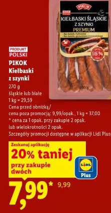 Pikok Kiełbaski z szynki