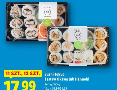 Sushi Tokyo Zestaw Okawa lub Hannoki