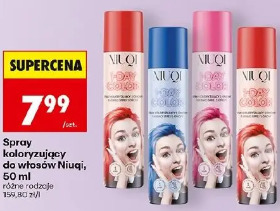 Spray koloryzujący do włosów Niuqi