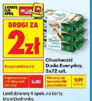 Chusteczki Dada Everyday, 3x72 szt.