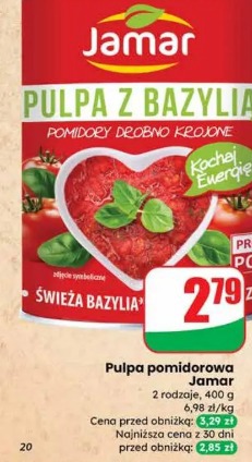 Pulpa pomidorowa Jamar