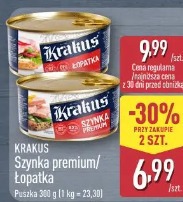 Krakus szynka premium/łopatka