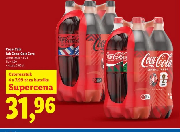 Coca-cola lub Coca-cola Zero
