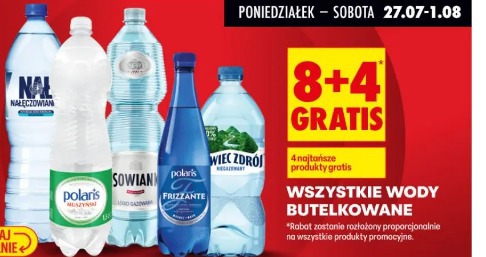 Wszystkie wody butelkowane