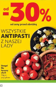 Wszystkie antipasti z naszej lady