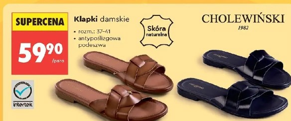 Cholewiński klapki damskie