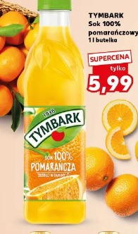 Tymbark Sok 100% pomarańczowy