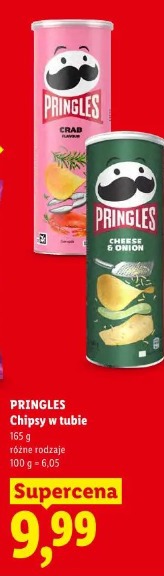 Pringles Chipsy w tubie