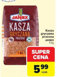 Kasza gryczana prażona JANEX
