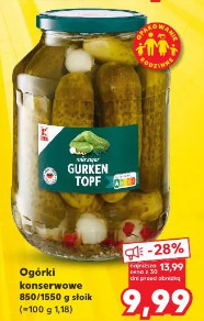 K-Classic Ogórki konserwowe