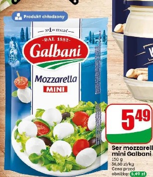 Ser mozzarella mini Galbani