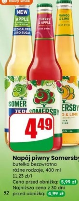 Napój piwny Somersby