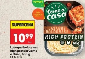 Lasagne bolognese high protein Como a Casa