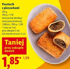 Pasztecik z pieczarkami