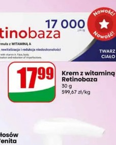 Krem z witaminą A Retinobaza