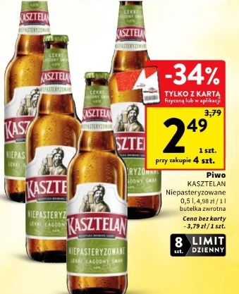 Kasztelan Niepasteryzowane piwo