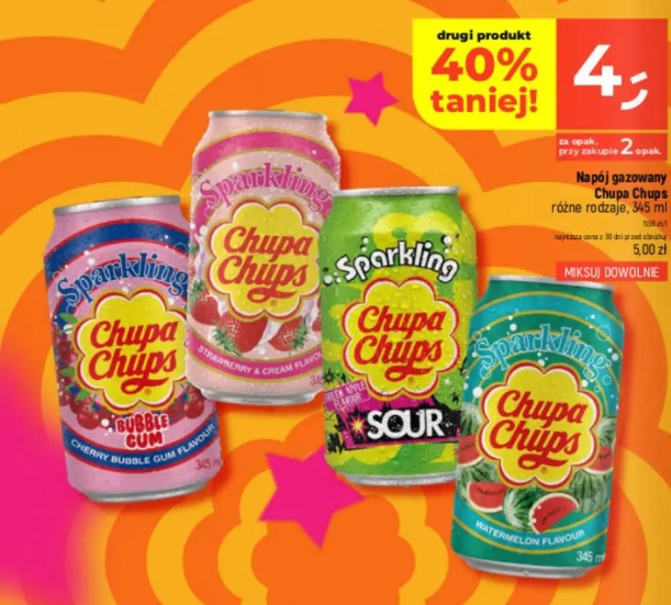 Napój gazowany Chupa Chups