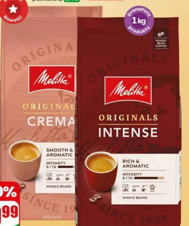 Melitta Originals kawa ziarnista