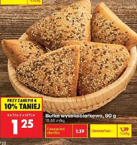 Bułka wysokobiałkowa