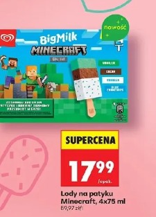 Lody na patyku Minecraft