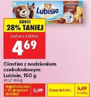 Ciastka z nadzieniem czekoladowym Lubisie