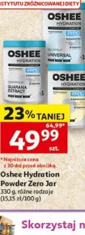 Oshee Hydration Zero Jar różne rodzaje