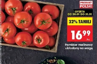 Pomidor malinowy układany